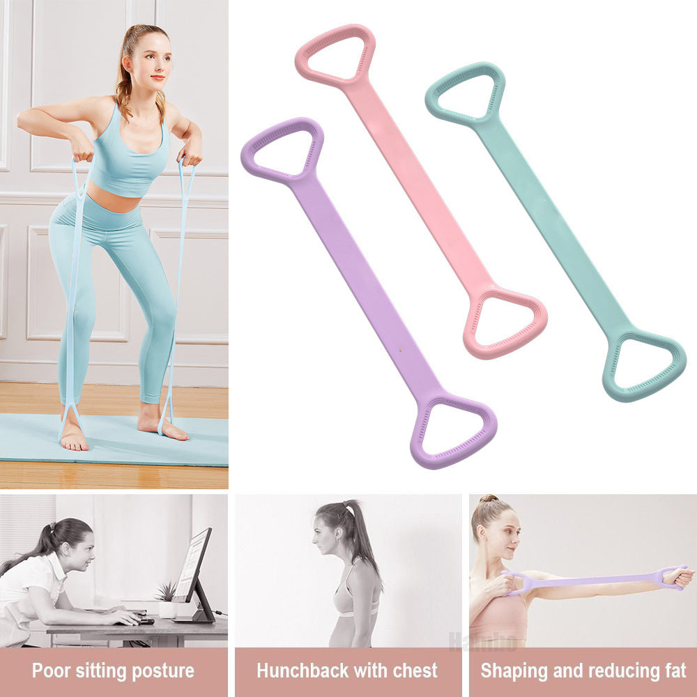Upgraded Figure 8 Resistance Band – Versatile, Compact & Ergonomic