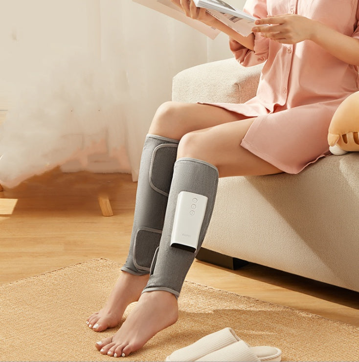 Rechargeable Air Compression Leg Massager – Wireless, Heated & Smart Relief