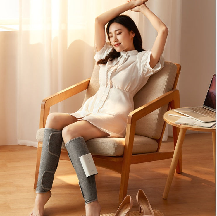 Rechargeable Air Compression Leg Massager – Wireless, Heated & Smart Relief